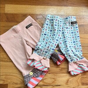Matilda Jane bloomers sold as Set with Floral and Polka Dot Patterns